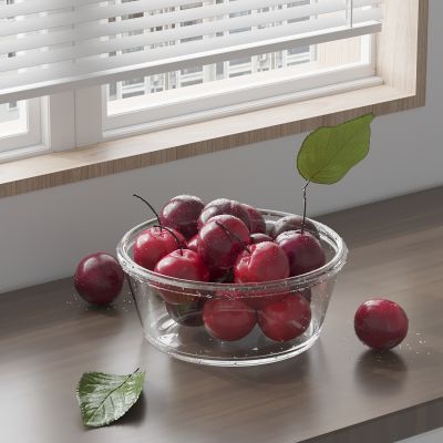 车厘子 樱桃 水果 果盘