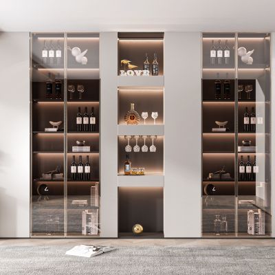 现代酒柜