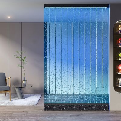 现代水幕墙隔断