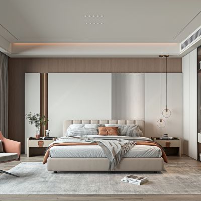 现代卧室