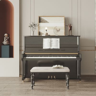 现代烤漆钢琴