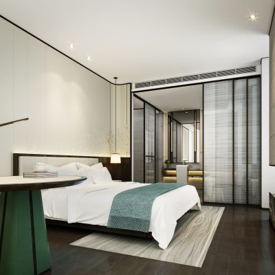 新中式酒店客房