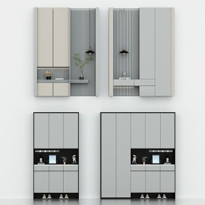 现代进门玄关鞋柜，装饰柜，储物柜，屏风柜，端景柜，柜子