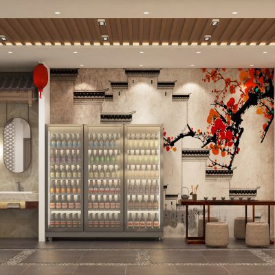 新中式徽派餐厅