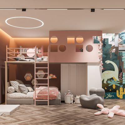 现代儿童房