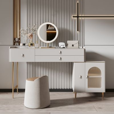 现代妆台妆椅组合