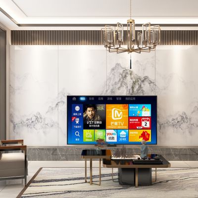 新中式别墅客厅