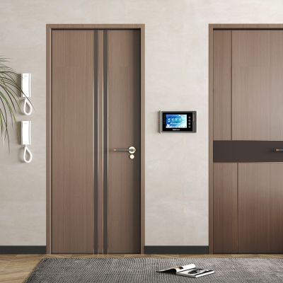 现代实木单开门房门