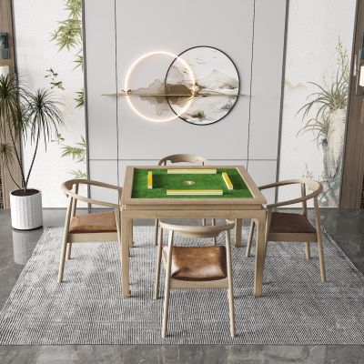 新中式实木麻将桌