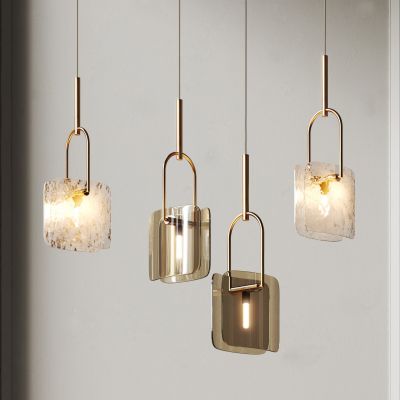 现代轻奢玻璃吊灯