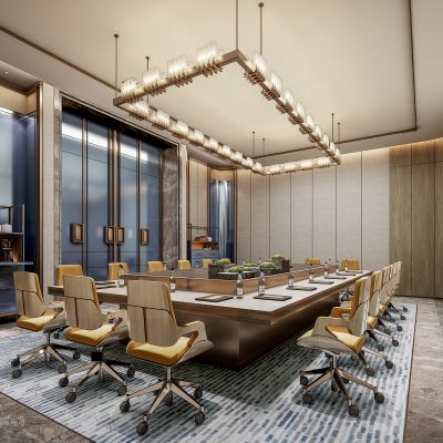 现代酒店会议室