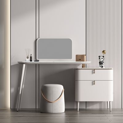 现代妆台妆椅组合