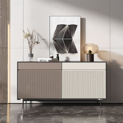 现代轻奢餐边柜