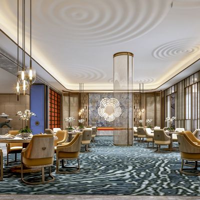新中式中餐厅大厅