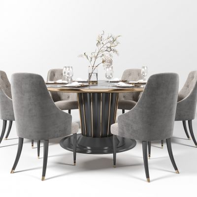 现代餐桌椅