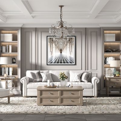 美式客厅