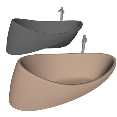 现代浴缸|石质浴缸