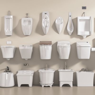 现代拖把池坐便小便斗