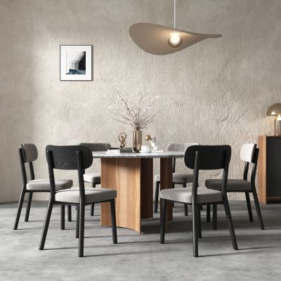 现代 餐桌椅组合