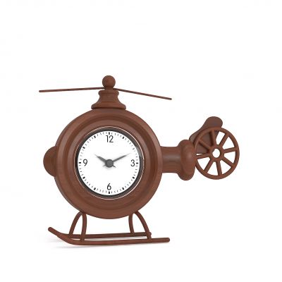 小飞机复古座钟