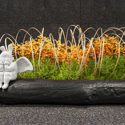 植物 花卉 景观 雕塑3D模型