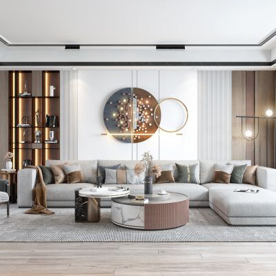 现代简约客厅