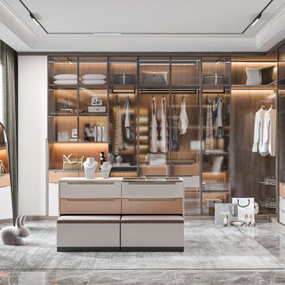 现代衣帽间