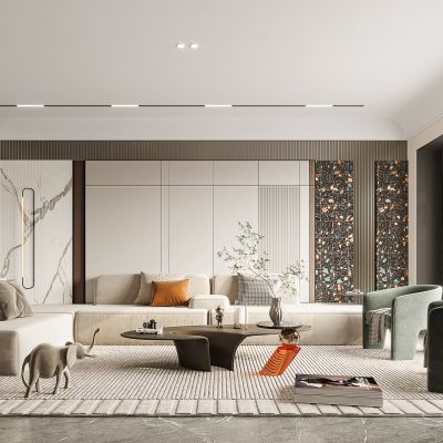 现代简约客厅