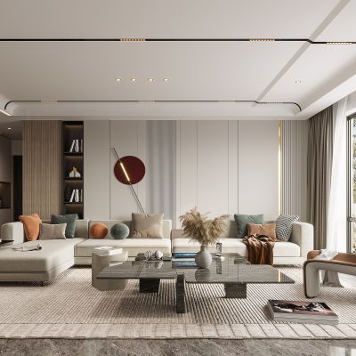 现代简约客厅