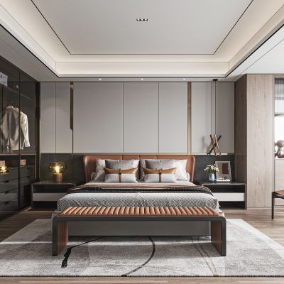 现代卧室