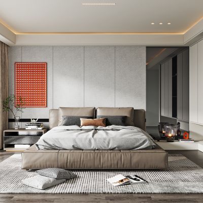 现代卧室
