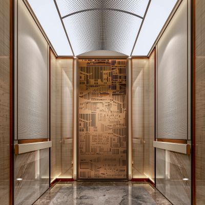 现代电梯轿厢