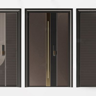 现代入户密码门防盗门