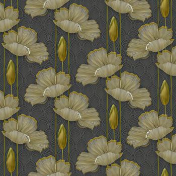 图案,中式壁纸3D贴图