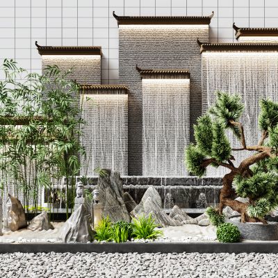 新中式景观小品  园艺小品