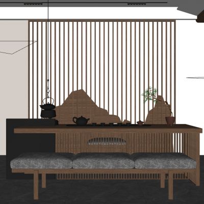 新中式 家居茶室