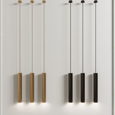 现代极简金属吊灯