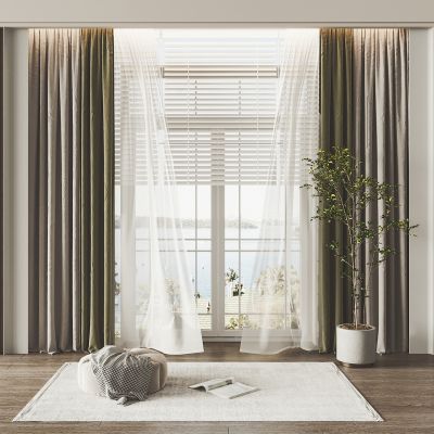 现代窗帘