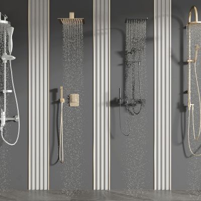 现代淋浴花洒