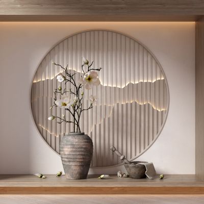 新中式花瓶3D模型