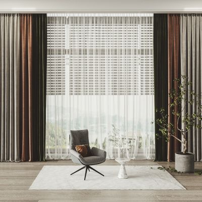 现代窗帘