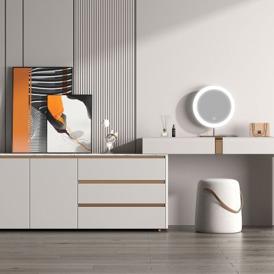 现代轻奢梳妆台