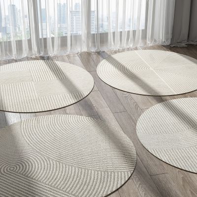 现代圆形地毯