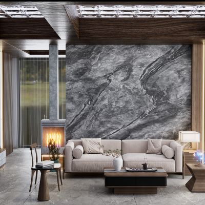 原木诧寂风会客厅