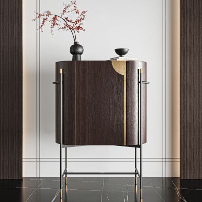 新中式玄关高柜