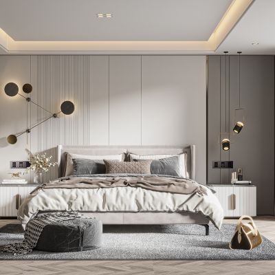 现代风格卧室