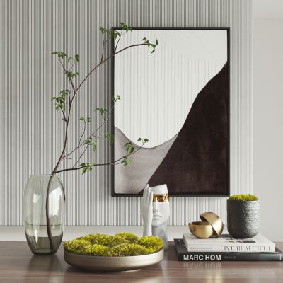 现代书籍花瓶饰品摆件