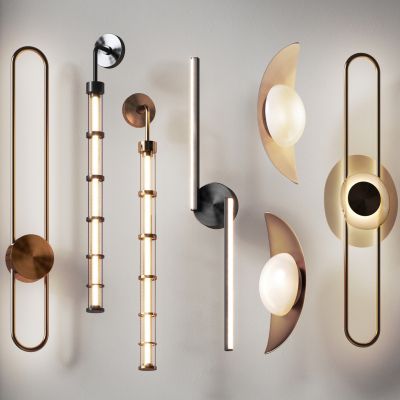 现代金属壁灯
