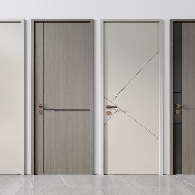 现代房门单开门