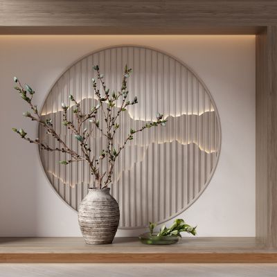 新中式禅意插花花瓶花艺